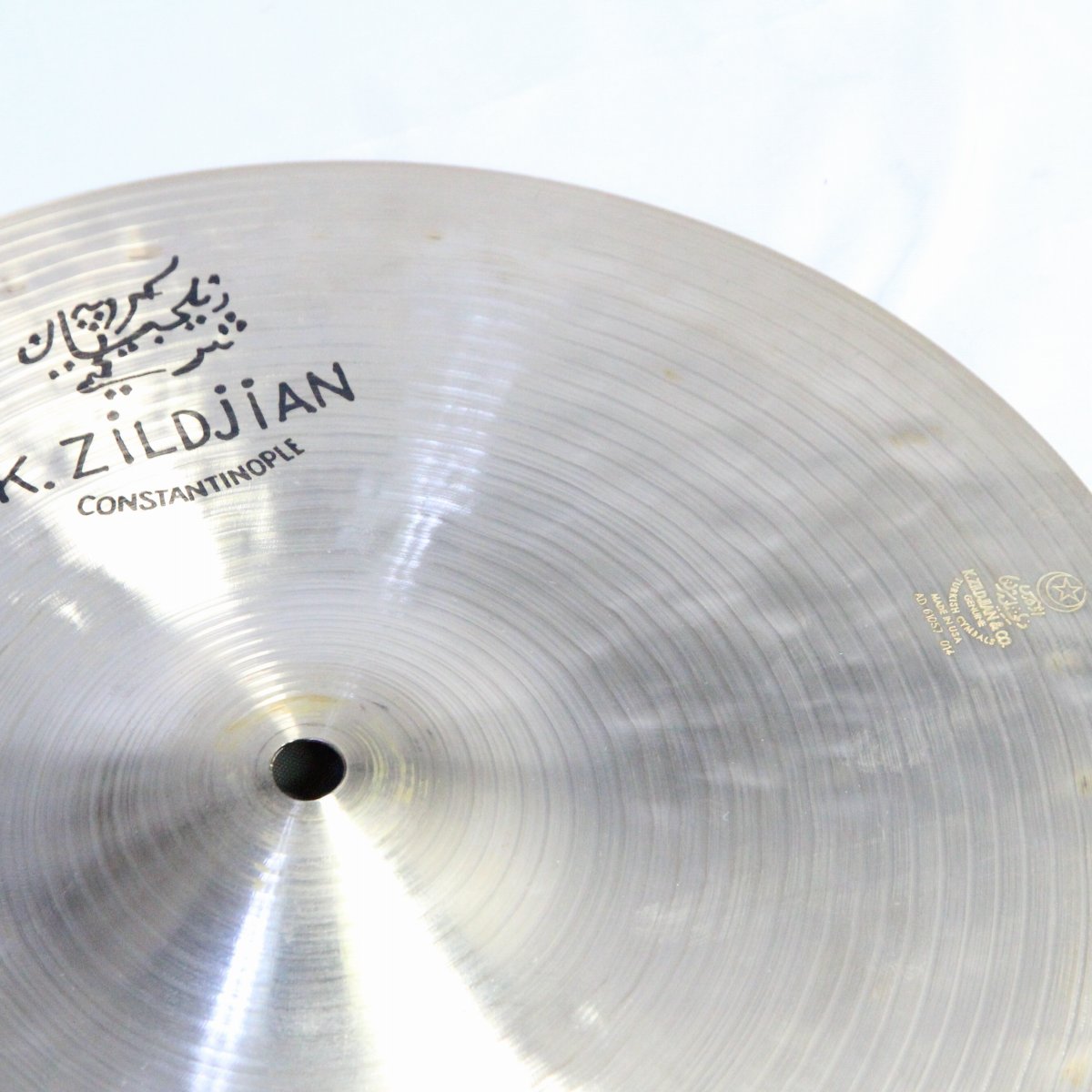 USED ZILDJIAN / K Constantinople Hihat 14inch 912/1169g Zildjian Hi-Hat Cymbal [08]