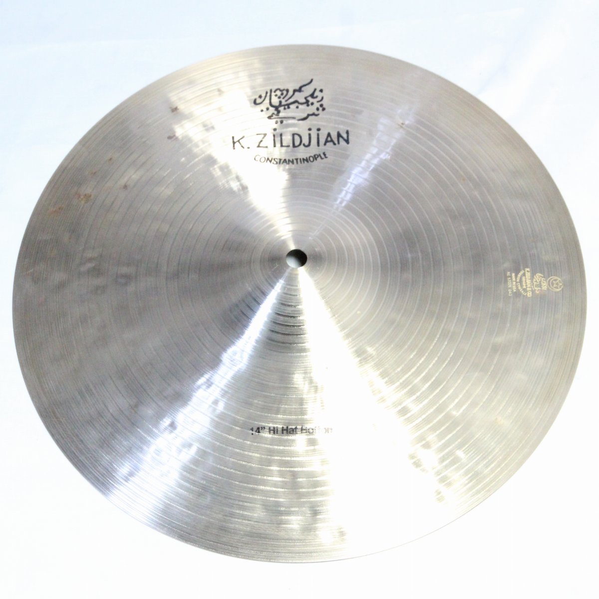 USED ZILDJIAN / K Constantinople Hihat 14inch 912/1169g Zildjian Hi-Hat Cymbal [08]