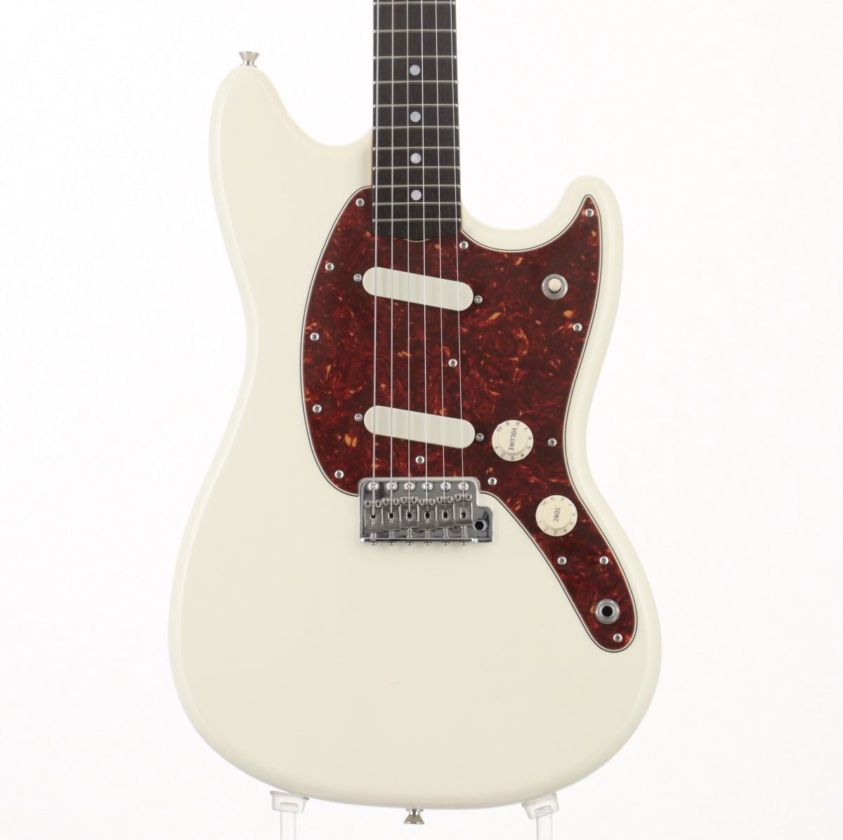 [SN JD19012098] USED Fender / Char Mustang Olympic White [03]