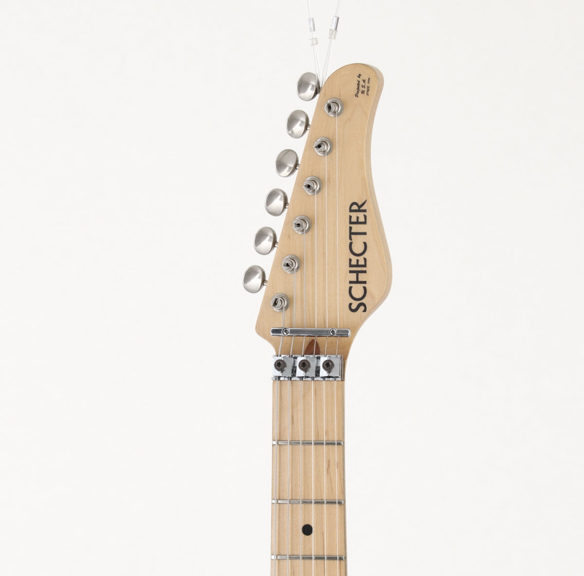 [SN 43806] USED SCHECTER / NV-II-22 See-Thru Blue [06]