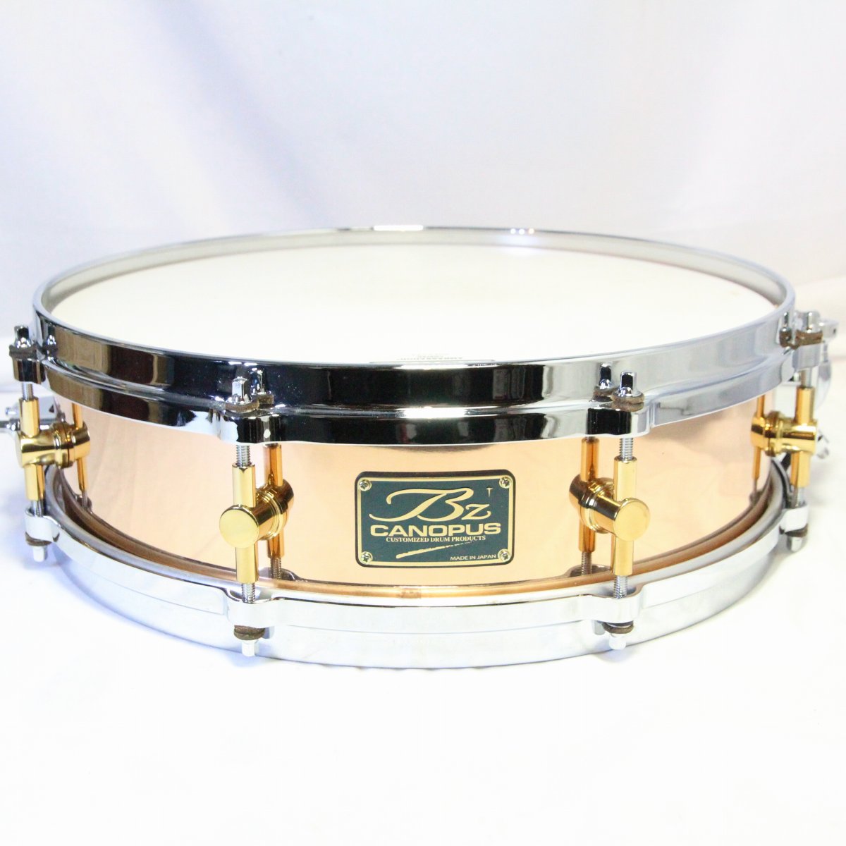 USED CANOPUS / BZ-1440DH 14x4 Bronze Canopus Snare Drum [08]