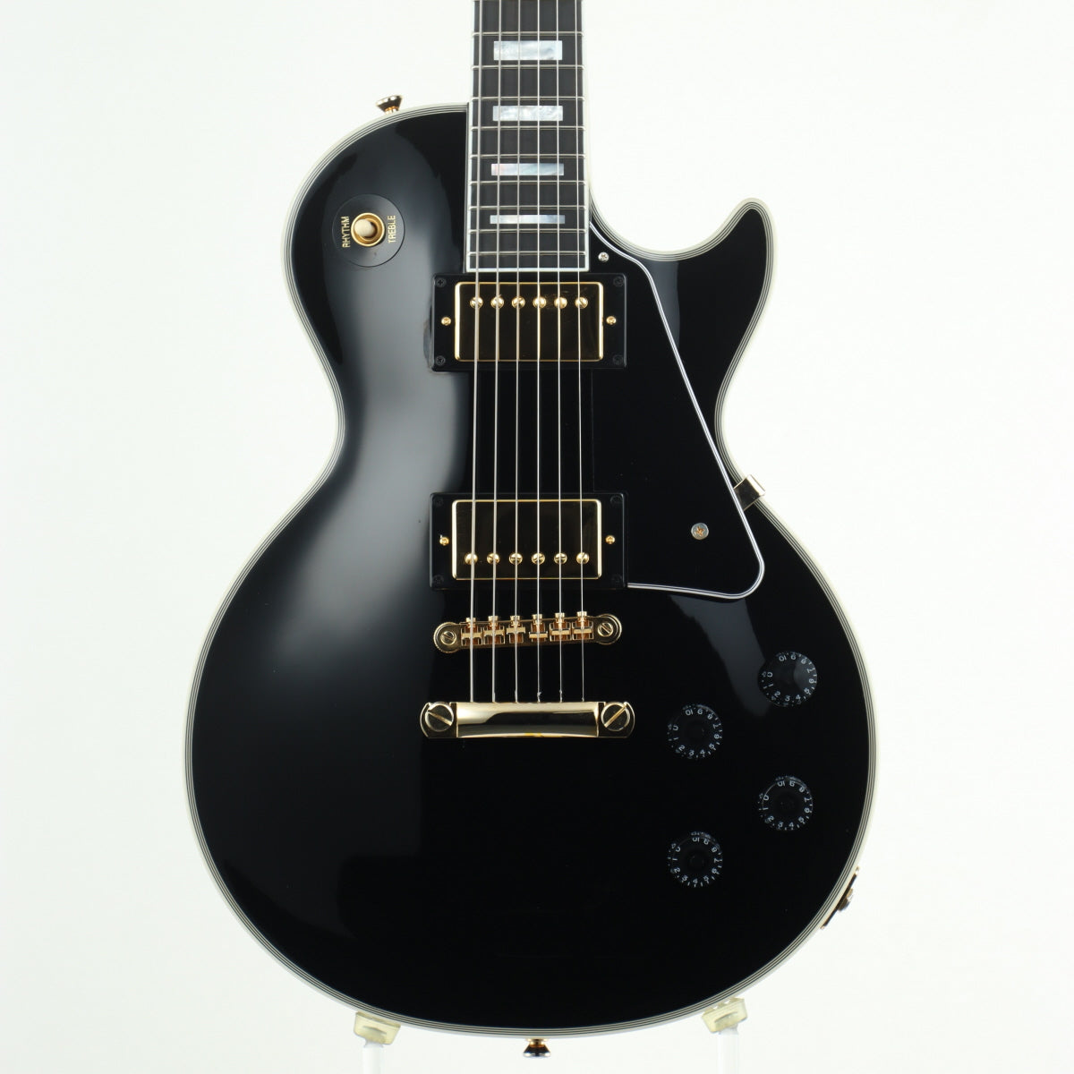 [SN 24071523032] USED Epiphone / Inspired by Gibson Custom Les Paul Custom Ebony [12]