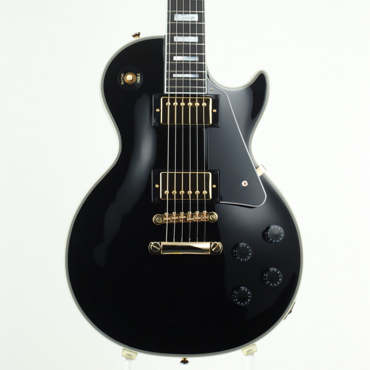 [SN 24071523032] USED Epiphone / Inspired by Gibson Custom Les Paul Custom Ebony [12]