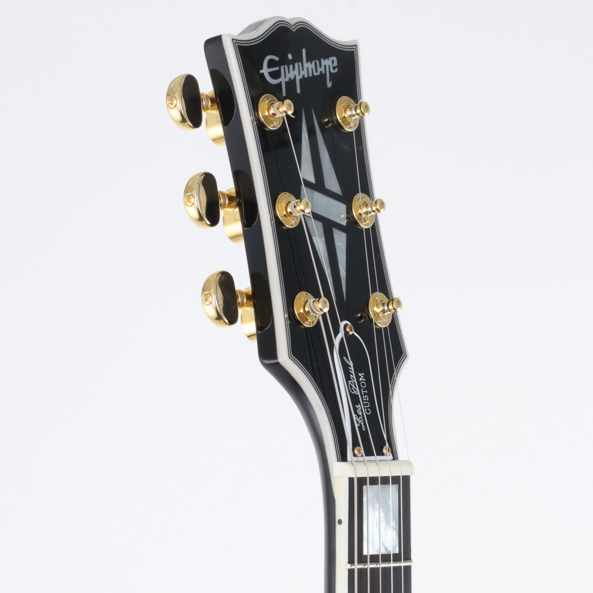 [SN 24071523032] USED Epiphone / Inspired by Gibson Custom Les Paul Custom Ebony [12]