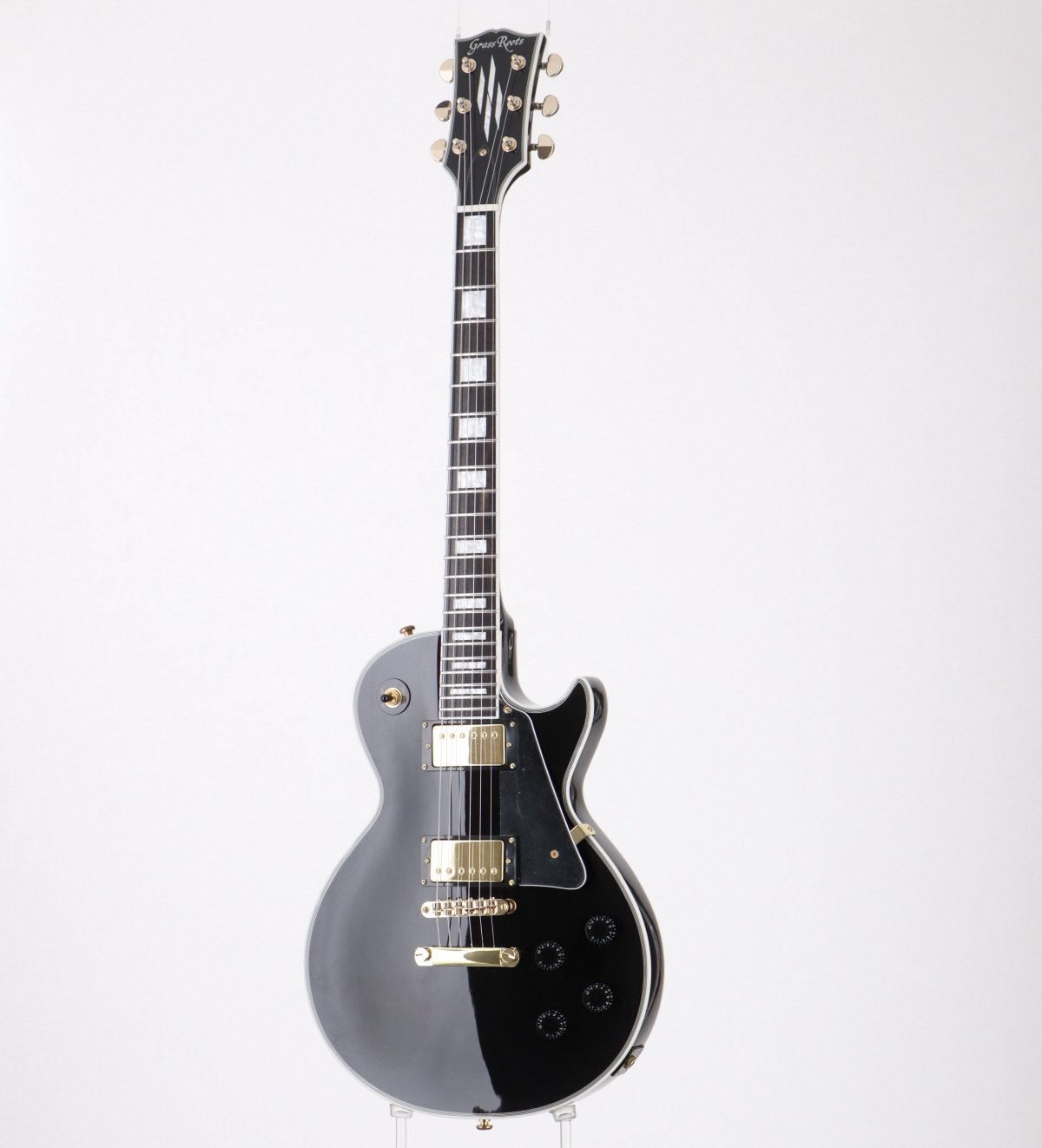 [SN GC2317580] USED GrassRoots / G-LP-CTM Black [2023/3.36kg] GrassRoots Les Paul type electric guitar [08]