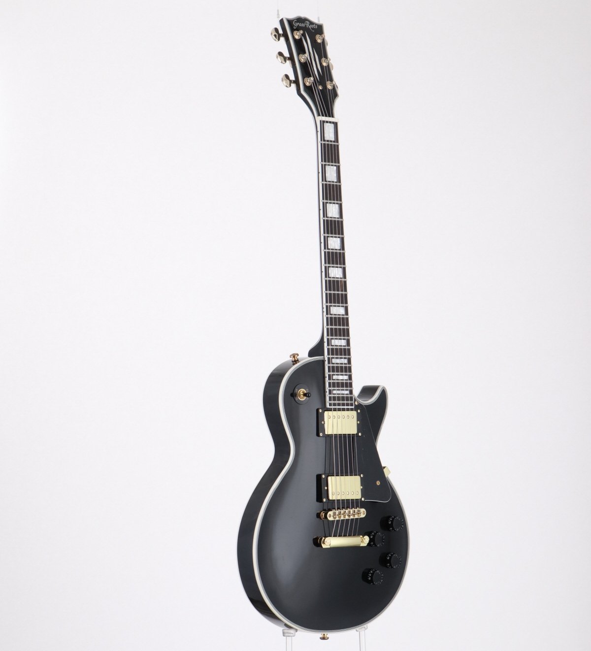 [SN GC2317580] USED GrassRoots / G-LP-CTM Black [2023/3.36kg] GrassRoots Les Paul type electric guitar [08]