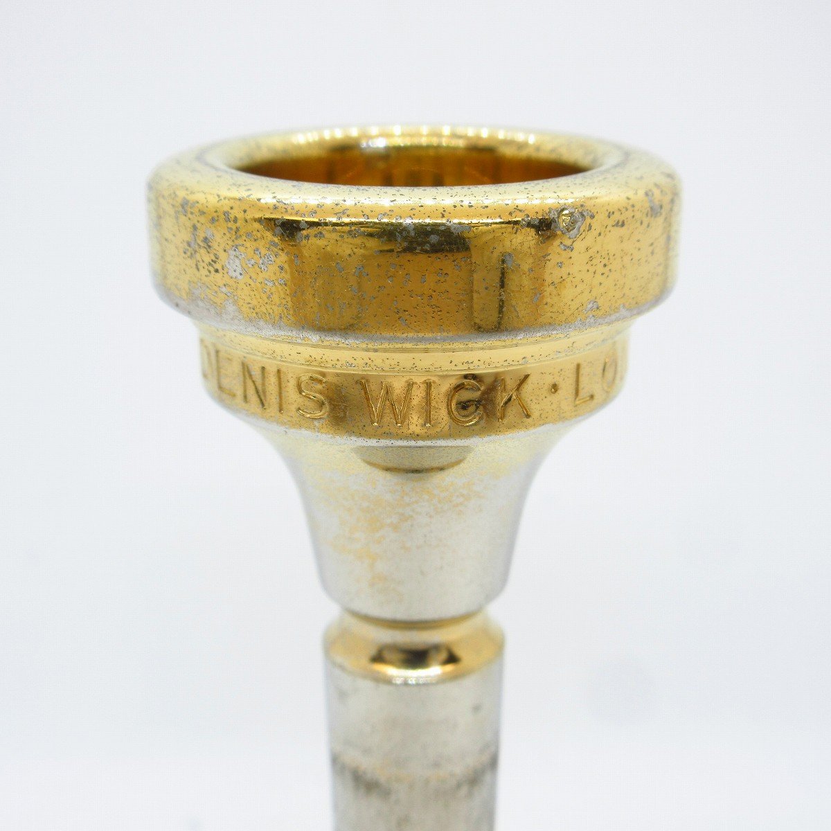 m*e様 Denis Wick 6BL Denis Wick Silver Trombone Mouthpiece, 6BL Large Shank