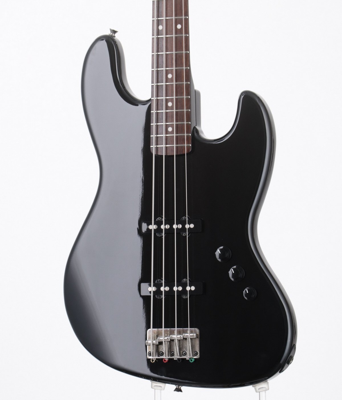 [SN S086659] USED Fender Japan / JB62--ALLBK All Black [3.98kg / made 2006-2008] Fender Japan [08]