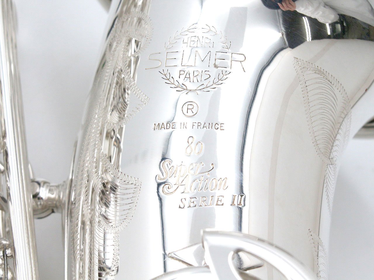 [SN N.429669] USED SELMER / AS SA80II W/E SP Alto saxophone series 2 silver plated [11]