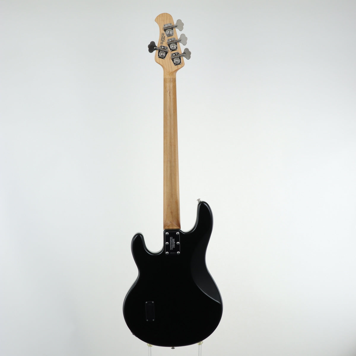 [SN E85810] USED MUSIC MAN / StingRay 4 2007 Black/ Maple Fingerboard [12]