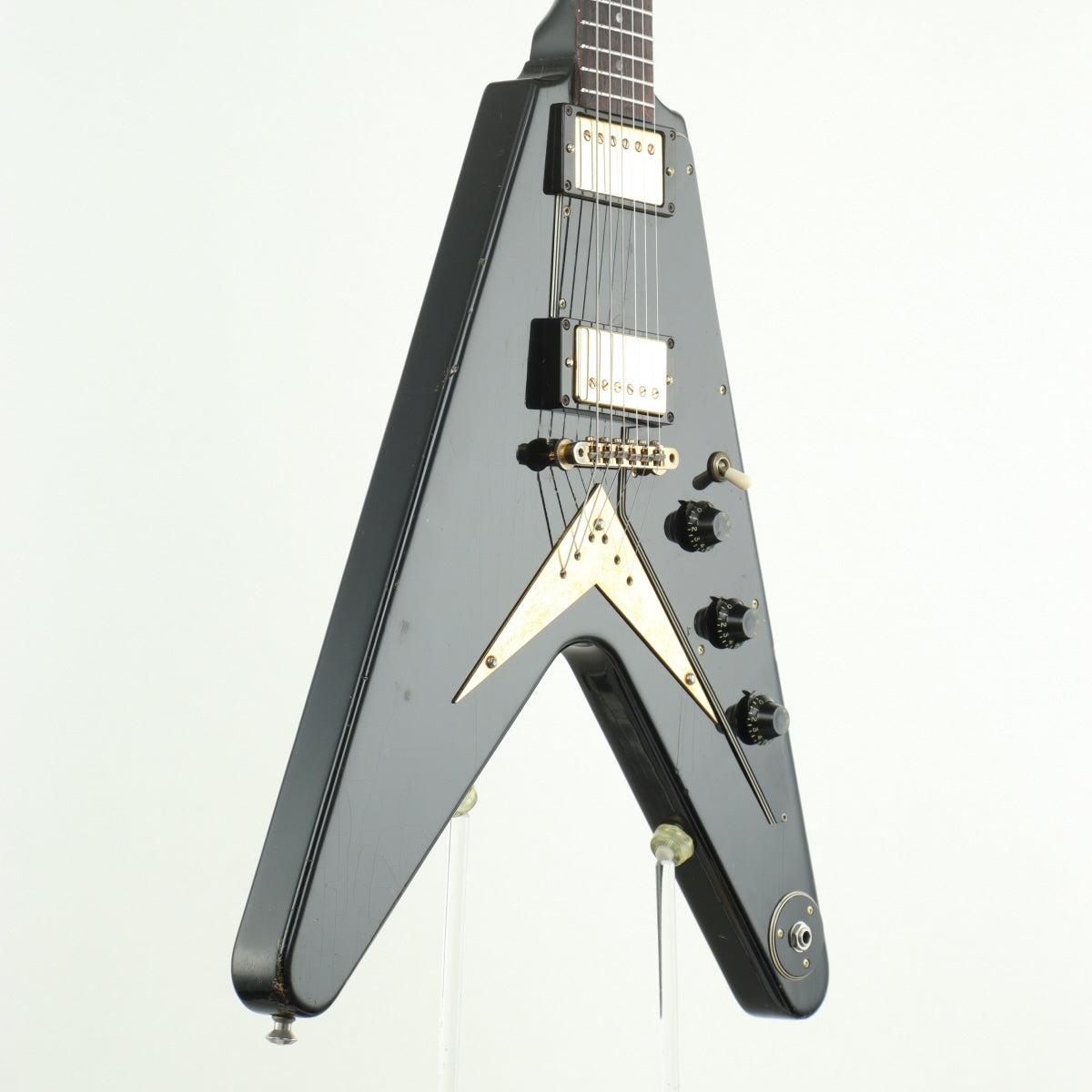 [SN G024] USED Gibson / 1983 Flying V Heritage Korina Ebony [12]