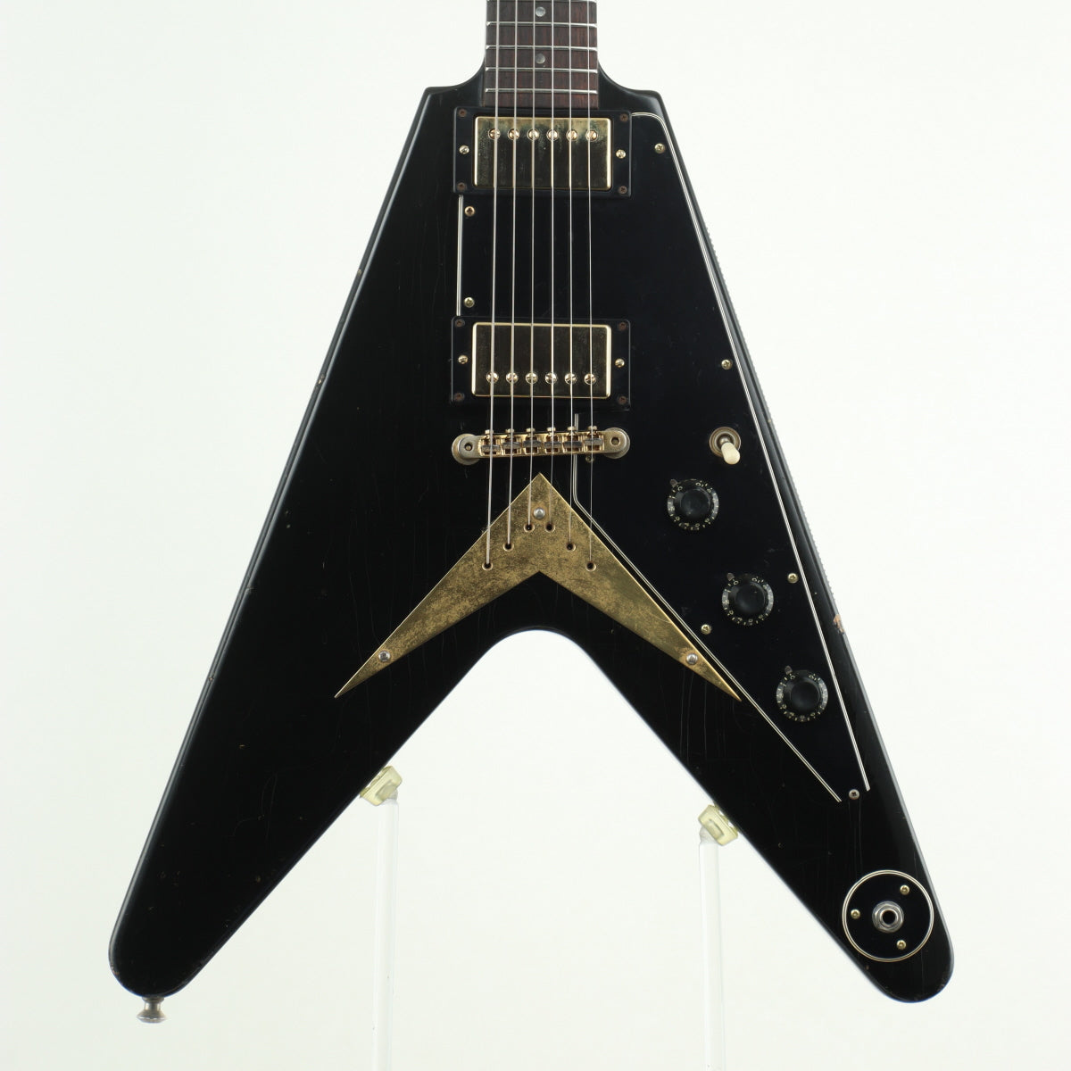 [SN G024] USED Gibson / 1983 Flying V Heritage Korina Ebony [12]