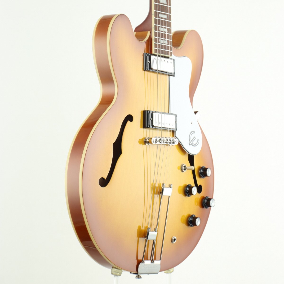 [SN 22091510599] USED Epiphone / Riviera Royal Tan [11]