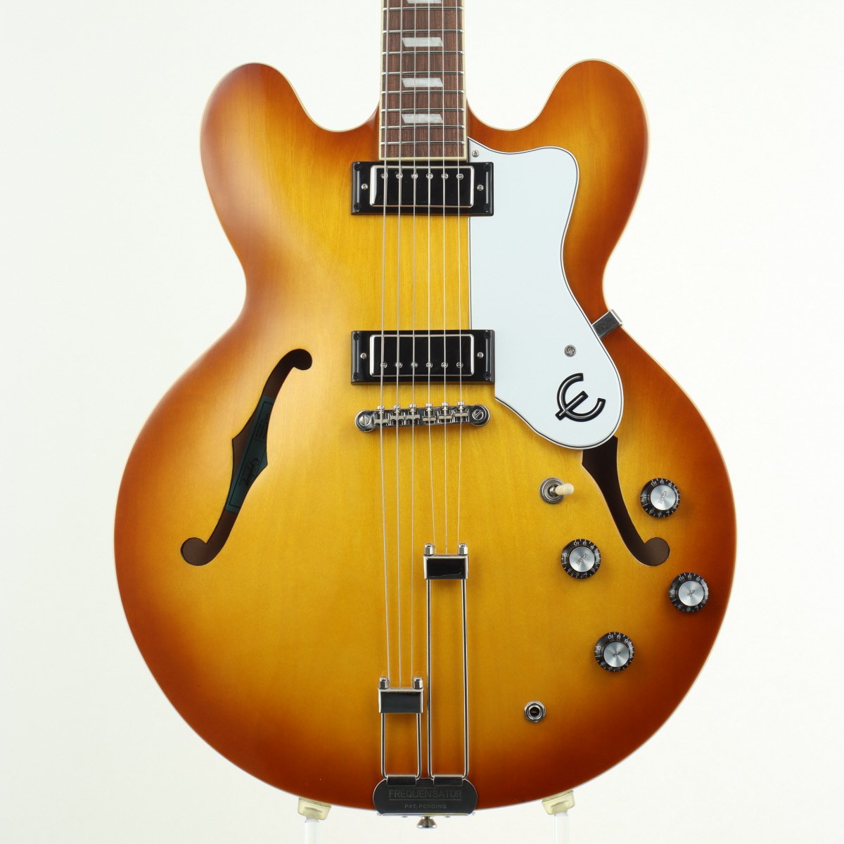 [SN 22091510599] USED Epiphone / Riviera Royal Tan [11]