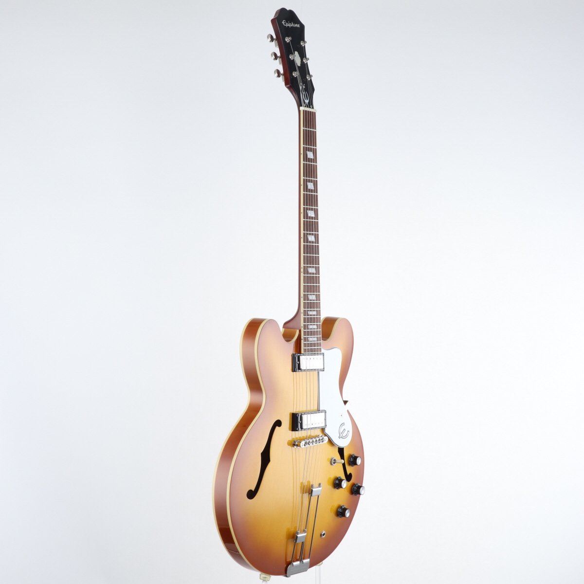 [SN 22091510599] USED Epiphone / Riviera Royal Tan [11]