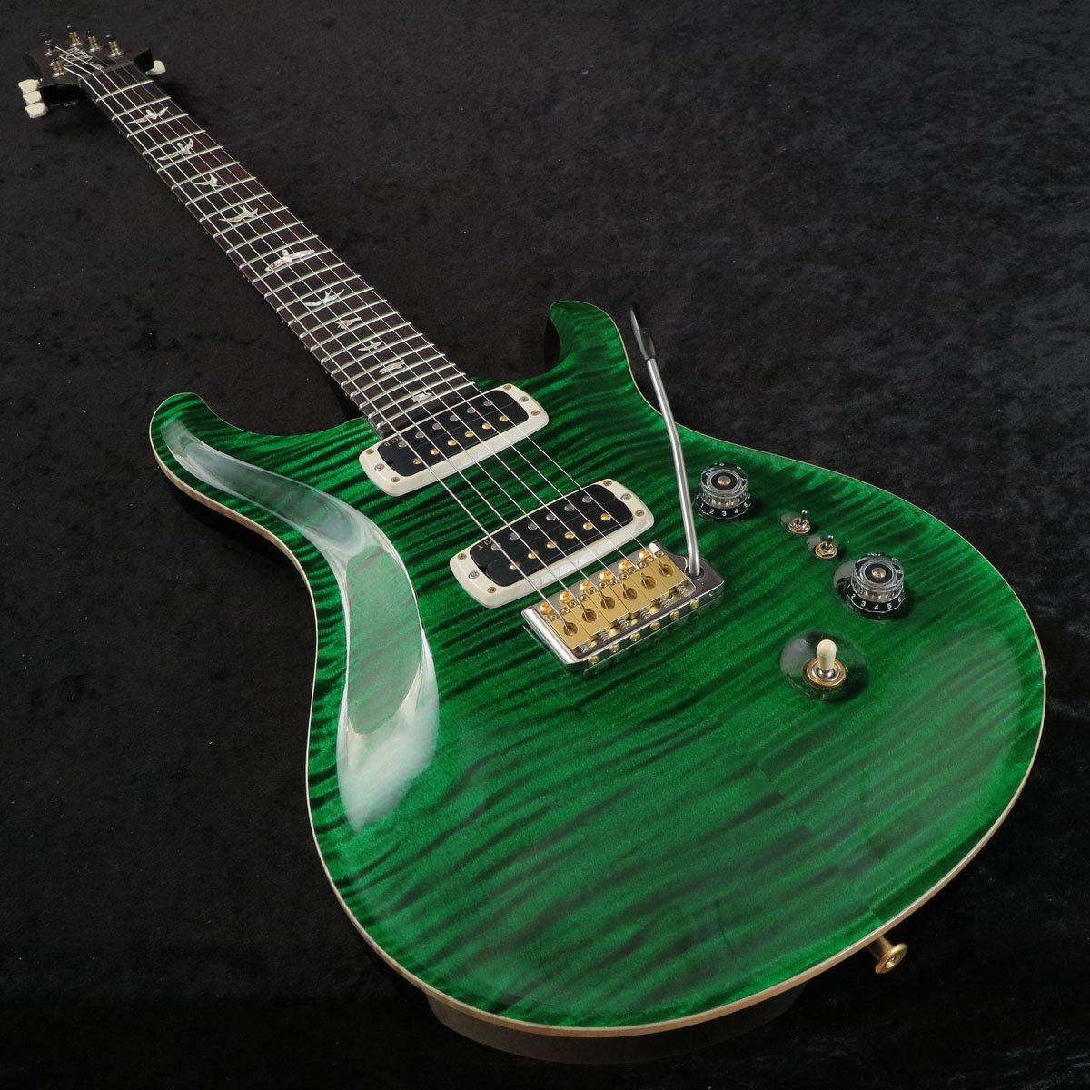 [SN 24-0395769] USED Paul Reed Smith (PRS) / 2024 Custom 24-08 10Top Emerald Pattern Thin Neck [03]