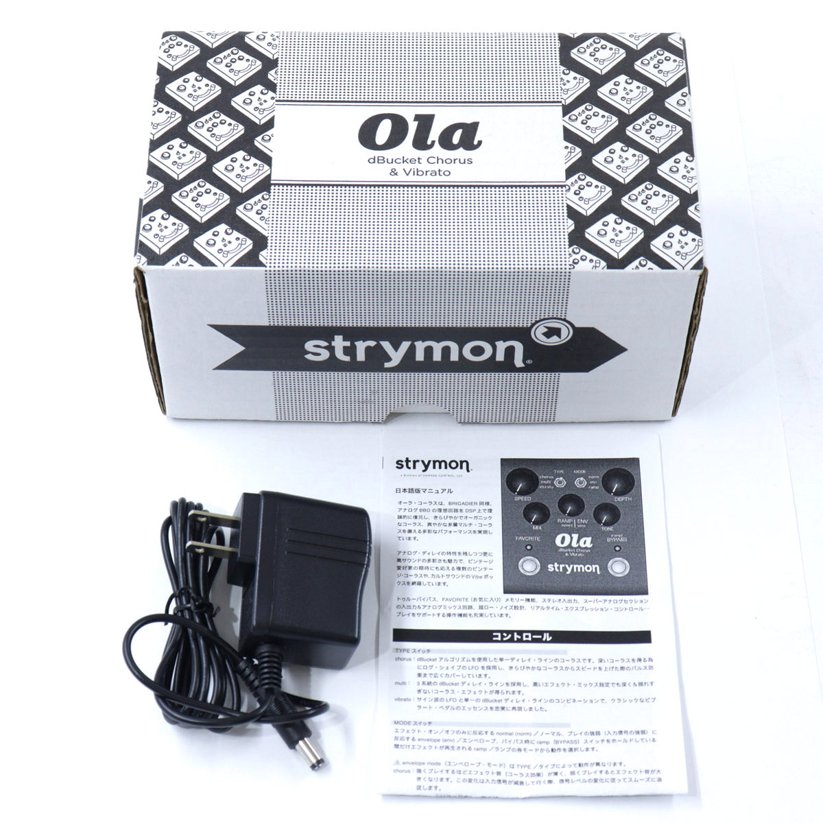 [SN S18-51437] USED STRYMON / Ola / dBucket Chorus &amp; Vibrato [08]