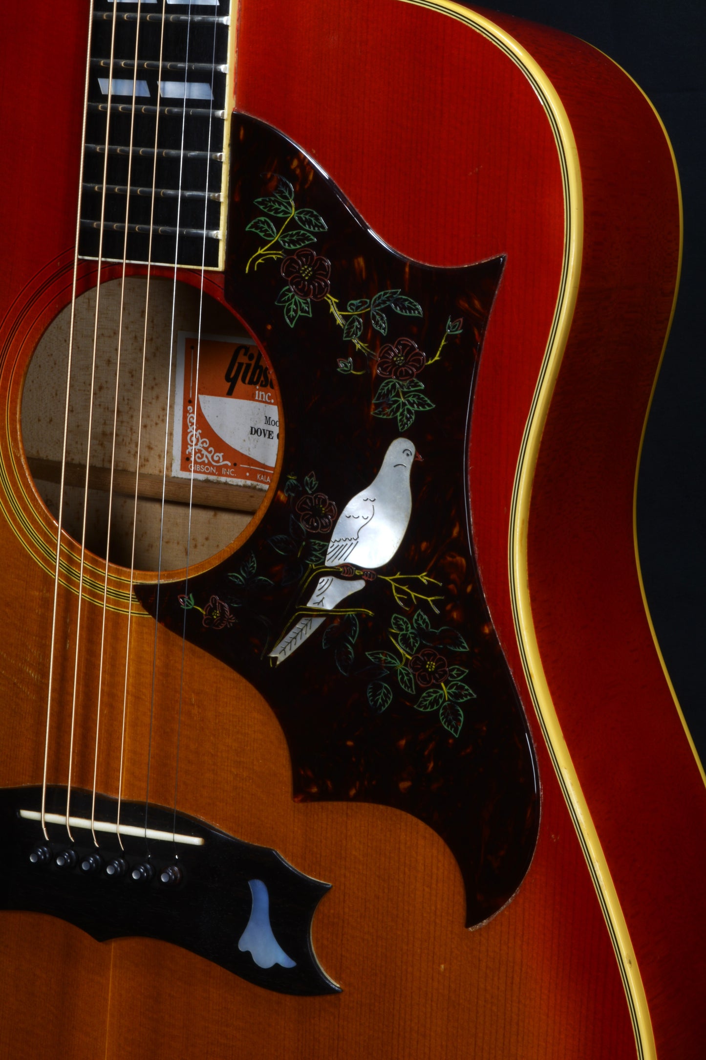[SN 72977027] USED GIBSON / 1977 Dove Custom Cherry Sunburst [03]