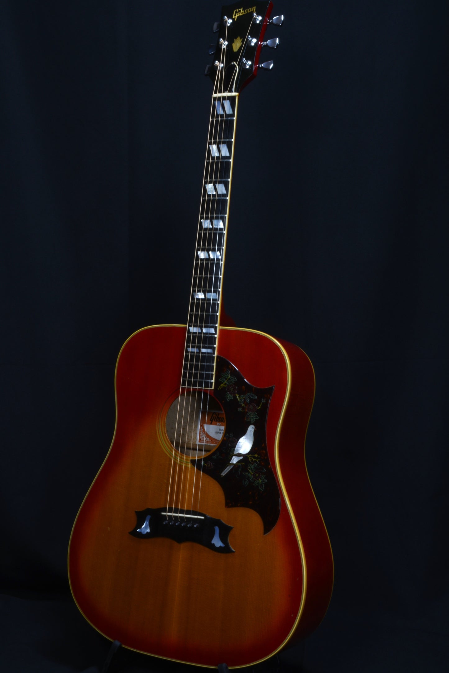 [SN 72977027] USED Gibson / 1977 Dove Custom Cherry Sunburst [04]