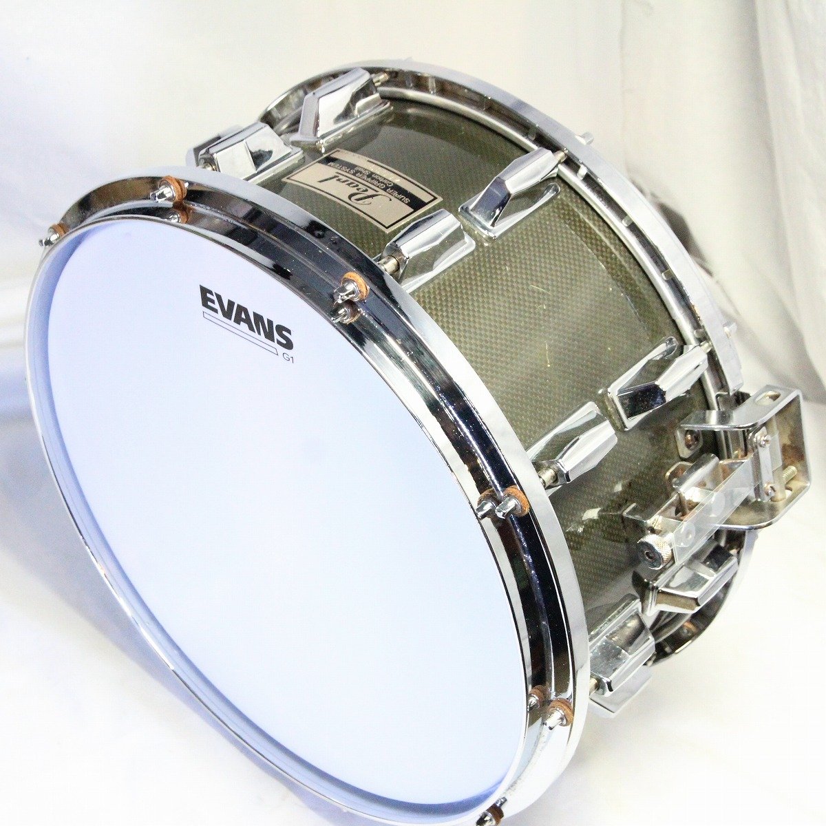 USED PEARL / 80s CF-714DX-DM Carbon Fiber 14x6.5 Carbon Fiber Snare Drum [08]