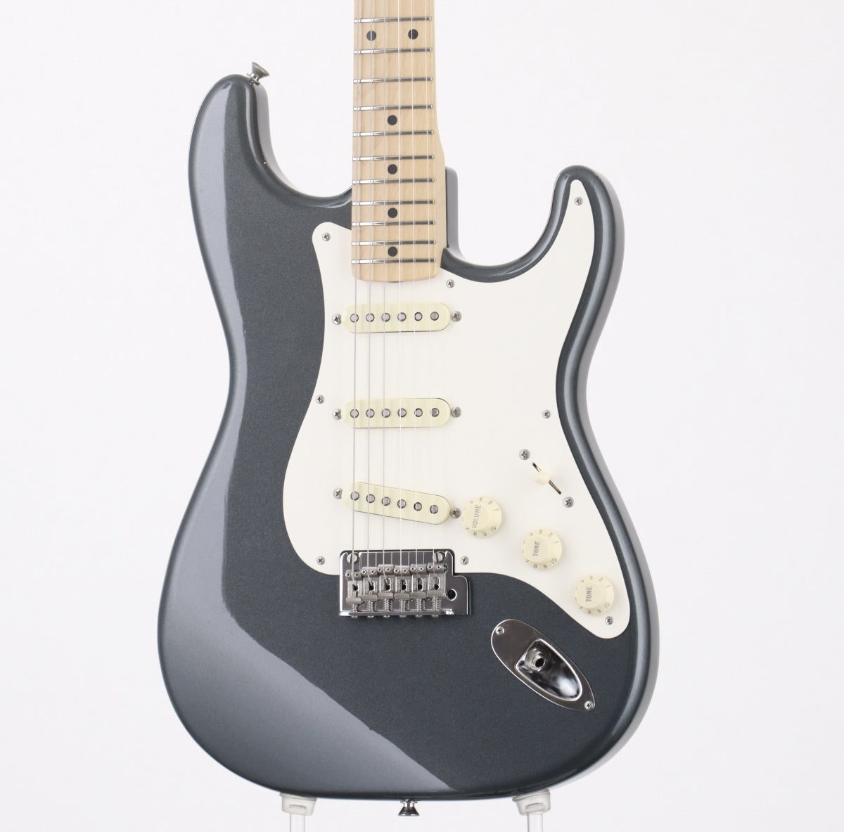 [SN JD19005916] USED Fender / MIJ Hybrid 50s Stratocaster Charcoal Frost Metallic Maple [06]