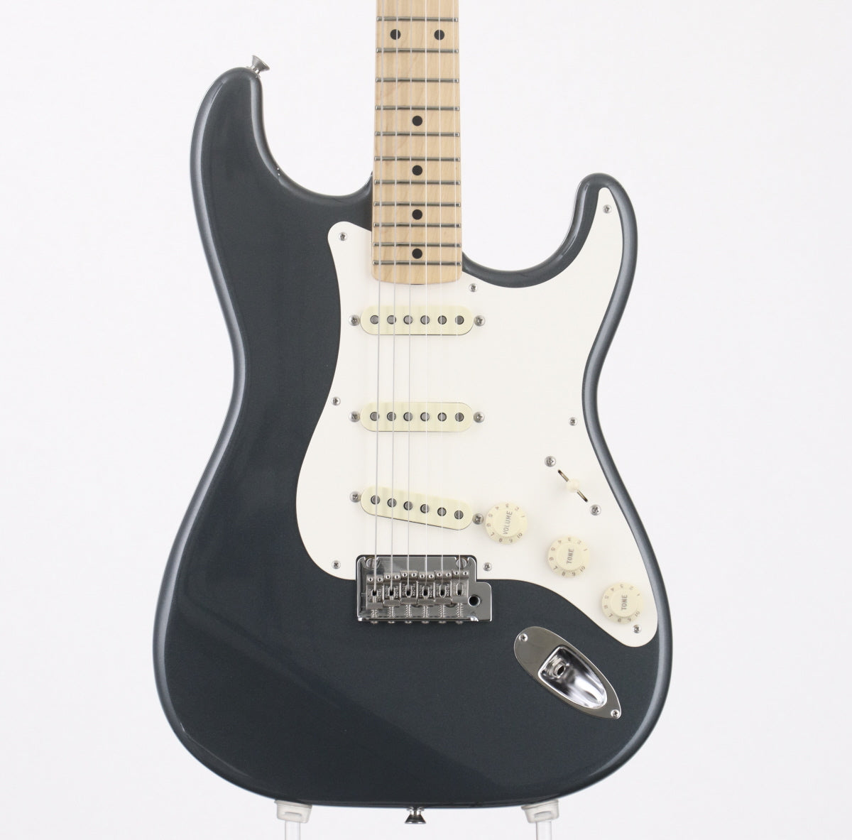 [SN JD19005916] USED Fender / MIJ Hybrid 50s Stratocaster Charcoal Frost Metallic Maple [06]