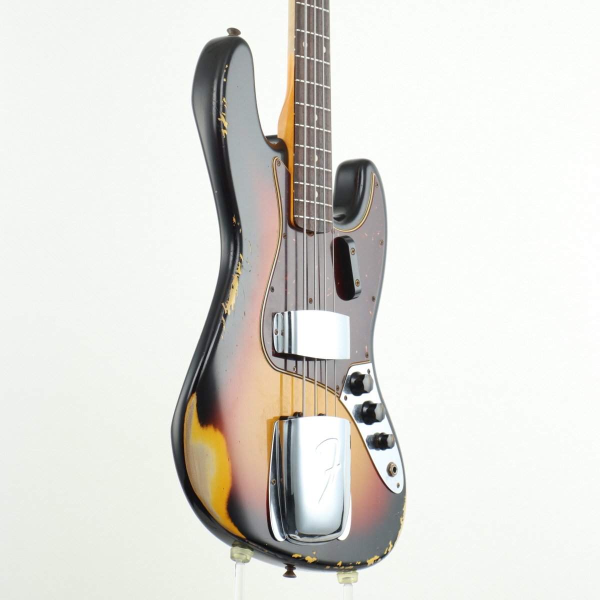 [SN CZ557674] USED Fender Custom Shop / 1962 Jazz Bass Heavey Relic Wide Black 3Ttone Sunburst [12]