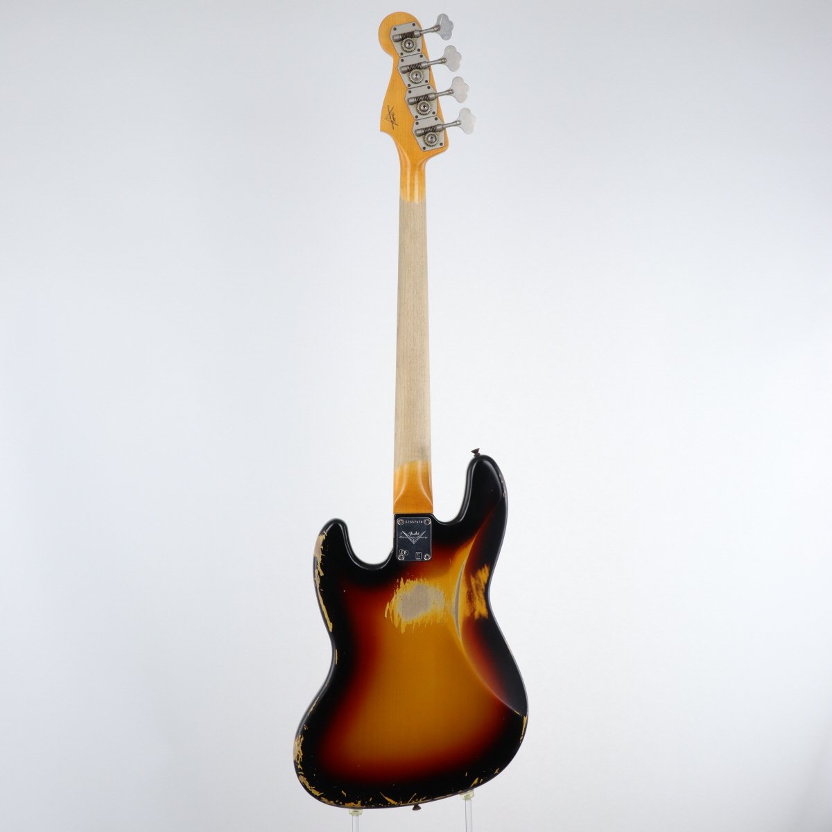 [SN CZ557674] USED Fender Custom Shop / 1962 Jazz Bass Heavey Relic Wide Black 3Ttone Sunburst [12]