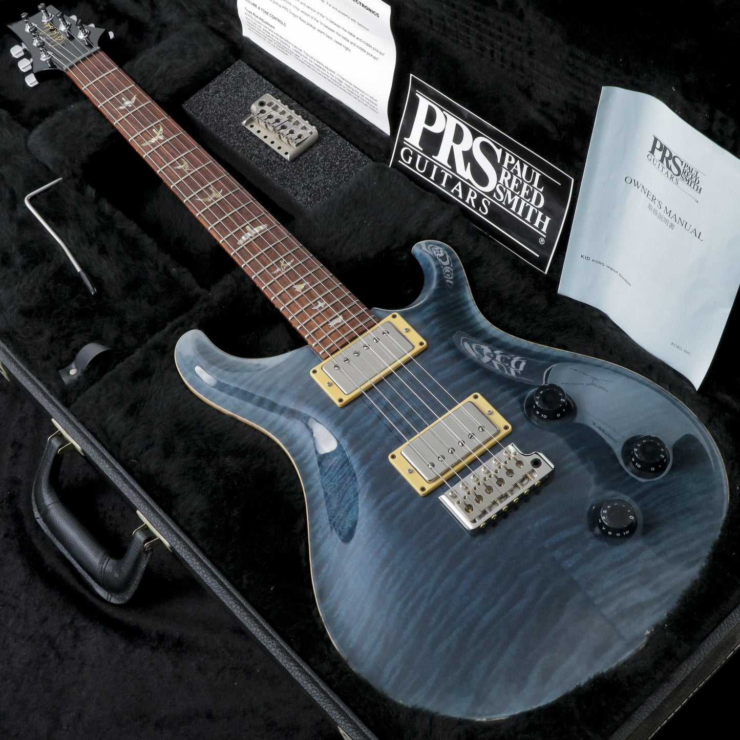 [SN 4 83153] USED PAUL REED SMITH / 2004 Custom 22 10Top Whale Blue Wide Fat Neck [03]