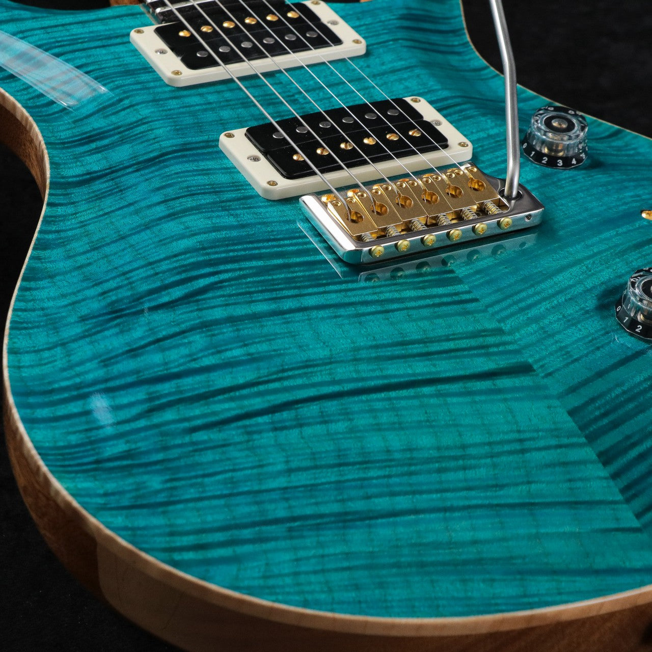 [SN 0395225] USED Paul Reed Smith (PRS) / 2024 Custom 24 10Top Carroll Blue Pattern Thin Neck [03]