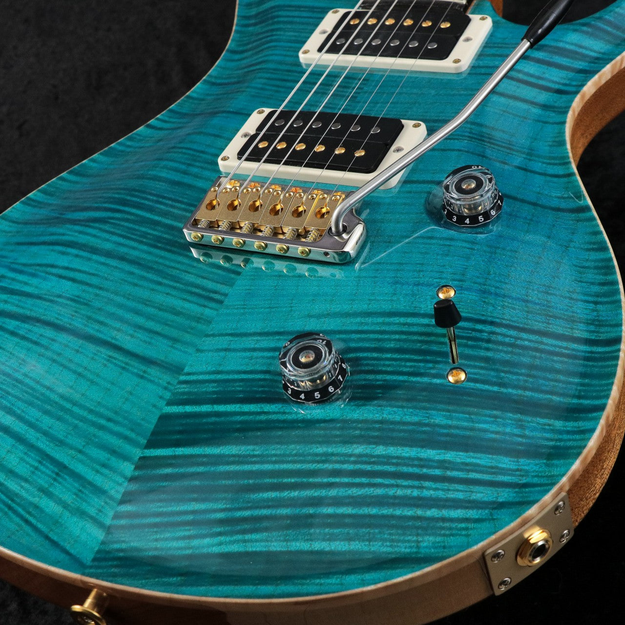 [SN 0395225] USED Paul Reed Smith (PRS) / 2024 Custom 24 10Top Carroll Blue Pattern Thin Neck [03]