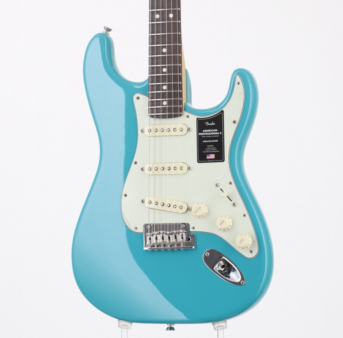 [SN US22089955] USED Fender USA / American Professional II Stratocaster Rosewood Fingerboard Miami Blue [3.57kg / made in 2022] Fender [08]