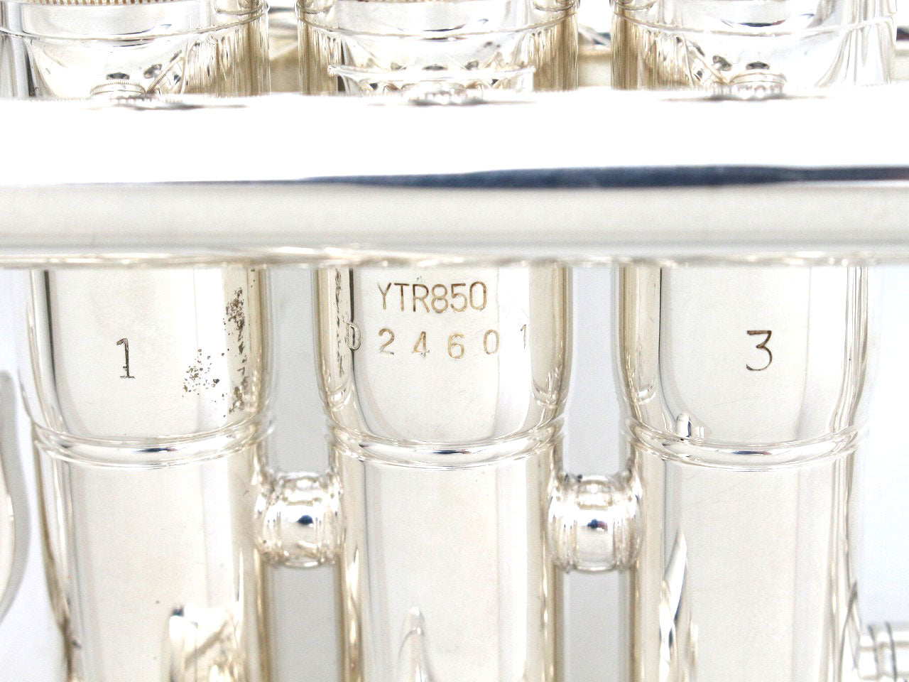 [SN D24601] USED YAMAHA / Trumpet YTR-850S Silver plated finish [09]