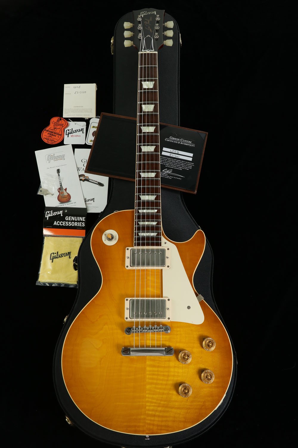 [SN 831340] USED Gibson Custom / Historic Collection 1958 Les Paul Standard Reissue V.O.S. Lemon Burst [4.17kg / made in 2023] [08]