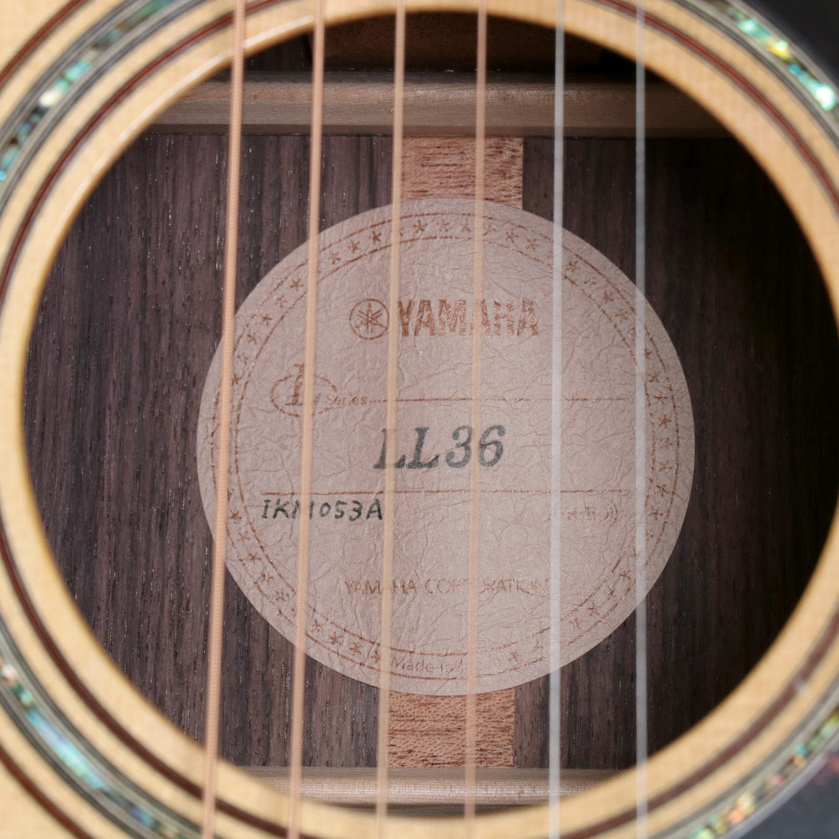 [SN IKM053A] USED YAMAHA / LL36 ARE Natural (NT) Handcrafted [Made in 2024] Yamaha [08]