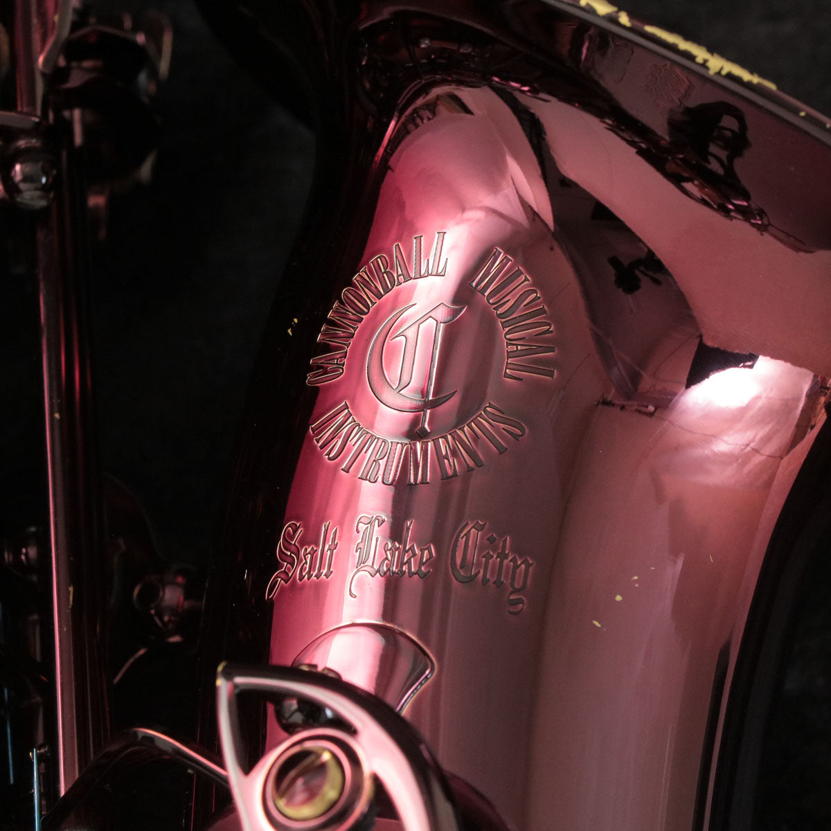 [SN 183593] USED Cannonball Cannonball / Alto A5-R Black ruby Big Bellstone Series Alto Saxophone [03]