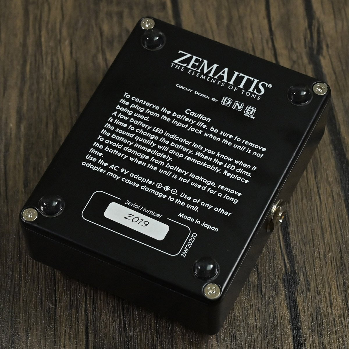 [SN Z 019] USED ZEMAITIS / ZMF2022D Overdrive [10]