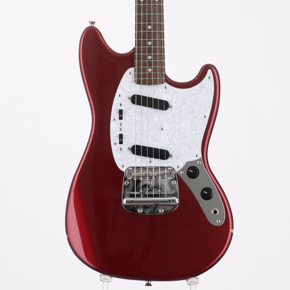 [SN JD12014619] USED Fender Japan / MG69 OCR Old Candy Apple Red (Made in Japan)[2012/2.80kg] Fender Mustang Electric Guitar [08]