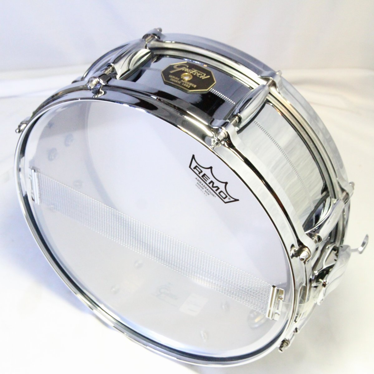 USED GRETSCH / G-4160 Chrome Over Brass 14×5 Gretsch Snare Drum [08]