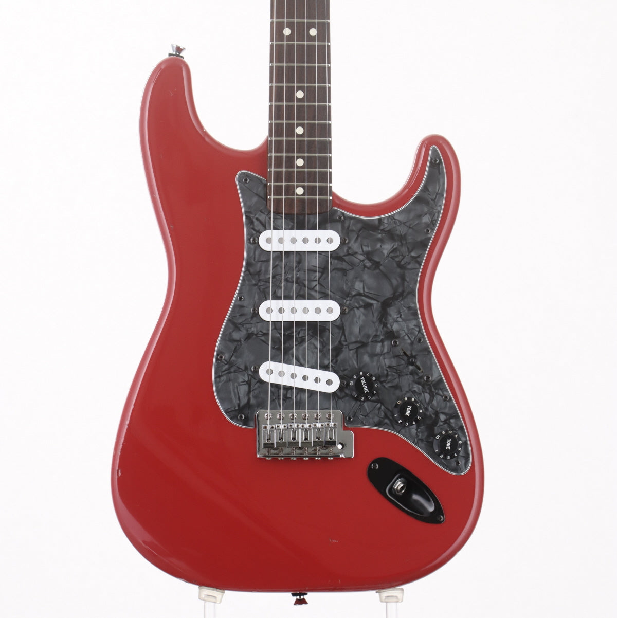 2008 Fender Starcaster Stratocaster Rosewood Neck w/ Black