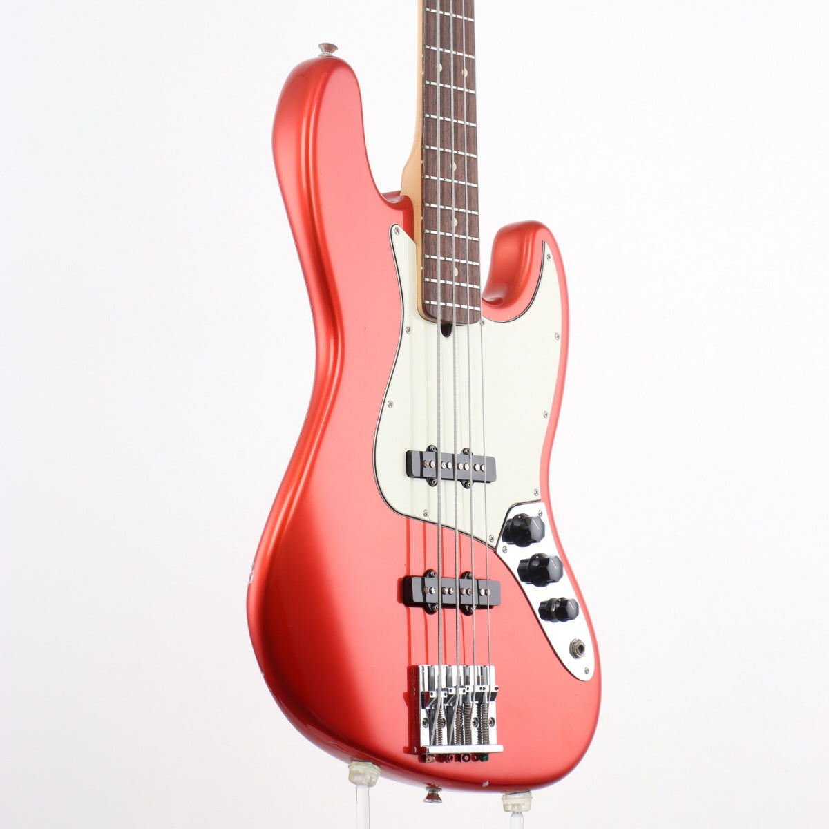 [SN Z222798] USED Fender USA / American Jazz Bass Alder Chrome Red [11]