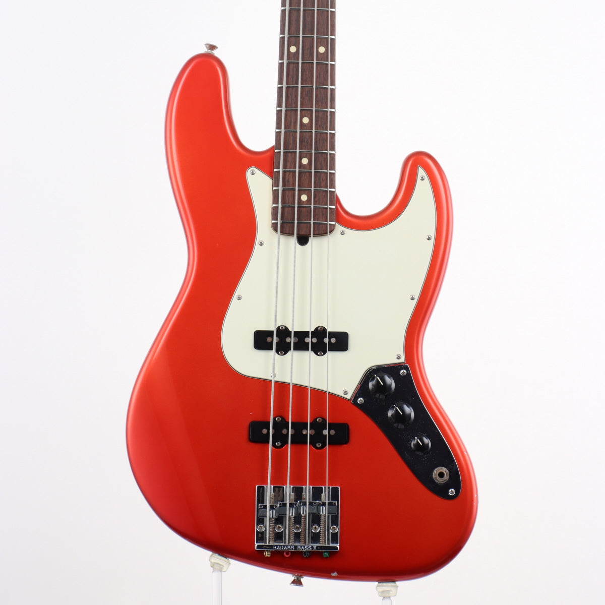 [SN Z222798] USED Fender USA / American Jazz Bass Alder Chrome Red [11]