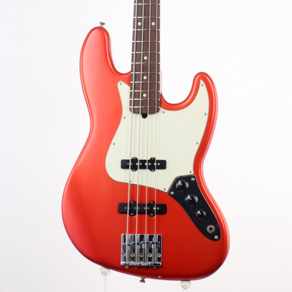 [SN Z222798] USED Fender USA / American Jazz Bass Alder Chrome Red [11]