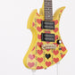 USED FERNANDES/BURNY / YH-JR. Heart Yellow (HY) [2.47kg] FERNANDES/BURNY HIDE Hide Yellow Heart Mini Guitar w/ Built-in Speaker [08]