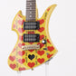 USED FERNANDES/BURNY / YH-JR. Heart Yellow (HY) [2.47kg] FERNANDES/BURNY HIDE Hide Yellow Heart Mini Guitar w/ Built-in Speaker [08]