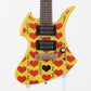 USED FERNANDES/BURNY / YH-JR. Heart Yellow (HY) [2.47kg] FERNANDES/BURNY HIDE Hide Yellow Heart Mini Guitar w/ Built-in Speaker [08]