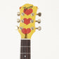 USED FERNANDES/BURNY / YH-JR. Heart Yellow (HY) [2.47kg] FERNANDES/BURNY HIDE Hide Yellow Heart Mini Guitar w/ Built-in Speaker [08]