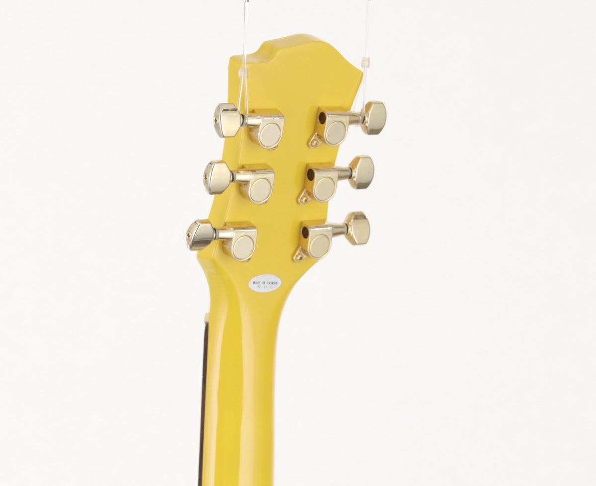 USED FERNANDES/BURNY / YH-JR. Heart Yellow (HY) [2.47kg] FERNANDES/BURNY HIDE Hide Yellow Heart Mini Guitar w/ Built-in Speaker [08]