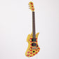 USED FERNANDES/BURNY / YH-JR. Heart Yellow (HY) [2.47kg] FERNANDES/BURNY HIDE Hide Yellow Heart Mini Guitar w/ Built-in Speaker [08]