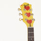 USED FERNANDES/BURNY / YH-JR. Heart Yellow (HY) [2.47kg] FERNANDES/BURNY HIDE Hide Yellow Heart Mini Guitar w/ Built-in Speaker [08]